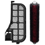 로보락 S8 프로 진공청소기용 탈착식 체 교체 부품이 포함된 흡입 스테이션 워터 필터 2세트 호환 울트라, 1개, 고속 청소 브러시 부품 액세서리... 