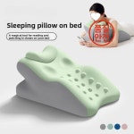 침대에 누워서 자기 베개 위에 유물 다기능 가슴 : 송정유통