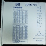 3DM3722 NEMA42 3 상 스테퍼 모터 드라이버 32bit DSP AC220V 7.0A JMC : 서원글로벌스