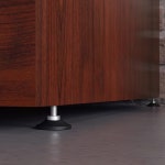 오피스웍스 바이 사우더 어펌 36인치 도어 수납장, L 35.43인치 X W 23.47인치 X H 29.29인치, 클래식 체리 마감 상태 Classic Cherry... 