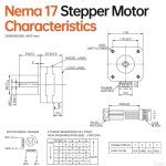 YEJMKJ 5팩 네마 케이블 로봇 샤프트 5MM 바이폴라 2상 82온스 DIY 4와이어 CNC 인치 36 스테퍼 42 26MM 모터 0A 1M 머신용 17 3D 26NM... 