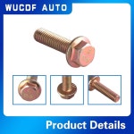 쉐보레 Gmc 뷰익용 WUCDF AUTO 12PCS 배기 매니폴드 볼트 하드웨어 키트 03413B, 11518860, 11546600 11609481 : 헤센마켓