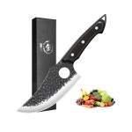 탄 렌 손으로 만든 일본 칼, 풀탕 바이킹 고기 절단용 칼집 뼈 4PCS : 픽셀 마켓