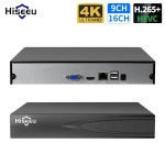 Hiseeu H.265 + IP CCTV 보안 감시 카메라 NVR 비디오 레코더 8CH 4K 8MP 모션 금속 : 다이렉트상사4
