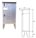 스텐 304 소화전 KFI 검정품 노출형 옥외 소화전함 : 으 뜸 safety