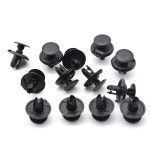 50 조각 자동 범퍼 패스너 리벳 푸시 클립 리테이너 범용 자동차 플라스틱 펌프 핀 6MM/8MM 구멍 C0132 50pcs 6mm : 쪼끄만직구