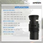 NOVAPARTS 17111437362 BMW E46 323I 323CI 328CI 328CI 325CI 330CI 330CI X3 X5 Z4 17 11 1 437 362용 오일 : 블리츠허브001