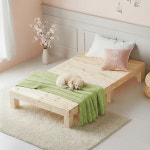 원룸침대 미니 싱글 자취방 작은방 고시원 작은 좁은 침대 750 : 숲에온하우스