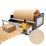 종이완충재 종이완충제 종이뽁뽁이 습자지 친환경포장 버블페이퍼 네추럴390mm : 아신티엔에프