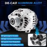 하이아우토 11609 기아 쏘울 12-16, 포르테 쿱 14-16, 포르테 5 15-16, 리오 14-17, 현대 벨로스터 13-17 L4 1.6L 자동차 대체 알터네이터... 