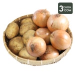 [삼촌농장] 햇 수미감자 5kg+무안양파 5kg : 삼촌밥먹자