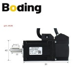 보딩 Aasd 서보 모터 40st-m00330 10a 100w 220v 0.32nm 3000rpm 직경 8mm 3m 케이블 motor Kits : 에스에이글로벌17