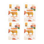 퍼피아이 강아지껌 러봉 쫄깃한 한우 콜라겐 말랑껌 연어, 100g, 4개 : 우주IN