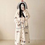 수면 도그도그 포근 귀요미 후드 홈웨어 파자마 잠옷 원피스 : 쪼꼬마미