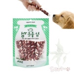 서이 맛있는강아지간식 스트레스해소 치카껌 헬로도기 우유 소고기맛 스틱 : 서이점빵