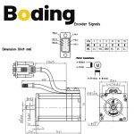 Boding Leadshine 폐쇄 루프 스텝퍼 모터 2상 Cl57c 57cme13 1.3nm 4a 1.68V CL57C : 에스에이글로벌17