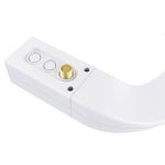 BIDETBIDET 좌/우 리버서블 담수 디럭스(뉴 오프 화이트 컬러) 비전기... 부착, 노즐 힌지 디자인으로 좌우 측면 제어 전환 가능. : 블리츠허브002