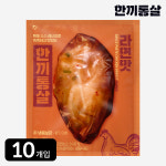 한끼통살 소스 닭가슴살 스페셜 라면맛 (10개입) 라면 맛 치밥 : 한끼통살