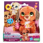 파리얼 간식 먹고 싶어 아기 강아지, 애니매트로닉스 인형, 목소리와 소리에 반응하는 인터랙티브 애완동물 : MUSUBI