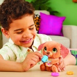 파리얼 간식 먹고 싶어 아기 강아지, 애니매트로닉스 인형, 목소리와 소리에 반응하는 인터랙티브 애완동물 : MUSUBI