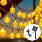 태양광 LED 버블 앵두 줄 조명 24mm 알 전구 정원 캠핑 22M 웜색 : 주식회사 승원전자