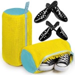 신발 세탁기용 세탁 가방 메쉬 운동화 클리너 2개 SH 나무 1 옐로우 2팩 : 미스터코드