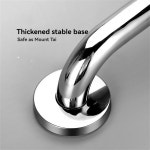 노인을 위한 1개/2개 욕실 미끄럼 방지 손잡이; 장벽 없는 화장실을 스테인레스 스틸 안전 : HSlogis