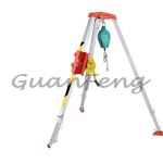 윈치 개폐식 웰 알루미늄 합금 브래킷이 있는 삼각대 비상 구조 SJY-10 : 글로벌리치 무역