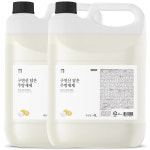 1+1 살림백서 구연산 담은 주방세제 4L 대용량 레몬향 맨손 설거지 리필 과일세척 : 살림백서