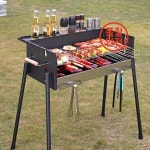 가정용 야외 무연 바베큐 오븐 숯불 마당 휴대용 용품 도구 : 명촌산업