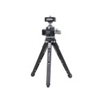 XILETU 브이로그 핸드헬드 스탠드 비디오 전화 블로그 카메라 데스크 싱글 삼각대 XT18S 콜드 1 MC 22S 참새운대 : 트러스상점