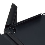 Lihit Lab F5903 누아르 클립 파일, A4, 블랙 : 블루버드6