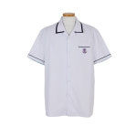 교복몰 배색라인 반팔 셔츠(호매실고) 교복셔츠 교복 : 교복몰 - 구매 제작 대여