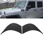 [누리정비]자동차 카울 바디 아머 외부 엔진 후드 커버 Jeep Wrangler JK Rubicon Sahara Unlimited 2007-2017 용 필러 가드 : 삼정윤상사