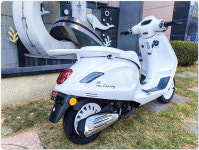 올뉴카빙125 26년 배달 출퇴근 오토바이 클래식스쿠터 그레이 : 오케이 모터스