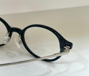 OPTICIAN CHARLIE 옵티션찰리안경테 FLEX SP02 오벌형블랙뿔테 긱시크 안경 : 이안경