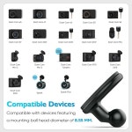 가민 대시캠용 7팩 윈드실드 스티키 볼 마운트 - 가민 대시캠용 로우 프로파일 접착 마운트 미니 2 미니 3/45/46/47/55/56/57/X110/X210... 