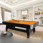 당구대 포켓볼 업소용 가정용 실내 놀이 스포츠 펜션 인테리어 2.7m 오렌지 : 픽마크