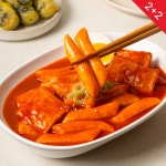 홍코너 옛날떡볶이 밀떡 1인분 밀키트 2개+2개 : 홍코너떡볶이