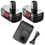 2팩 4500mAh Diehard 19.2V C3 배터리 및 140152004 충전기 Craftsman 11375 11376 130279005 1323903 130211004 13 : 오픈리프몰