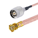 POBADY L1 안테나 19 RG178 점퍼 네트워크 케이블 무선 TNC 여성용 확장 50CM 장치용 69IN 커넥터 저손실 동축 50옴 남성 : 바로몰짱