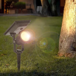 태양광 수목 투사등 태양열 야외 잔디 LED 정원 조명 전구 후드등 브릴리언트 : 신성나라