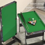 포켓볼대 오락용 당구다이 펜션 보드게임 접이식 122CM : 미니미니팩토리