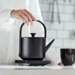 새로운 간단한 디자인 전기 주전자 보일러 600 ML 용량 W 급속 커피 냄비 핸들 자동 : 시드컴퍼니2