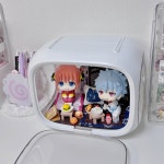 미미그라운드 룩업 피규어장식장 넨도로이드 케이스 진열대 굿즈 꾸미기 진열장 보관함 블랙 : mimiground