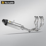 NlkHanm 오토바이 배기 시스템 풀 티타늄으로 완전 : 경성 코퍼레이션
