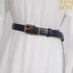 여성 패션  가죽 코르셋 Cummerbund 코트 허리띠 드레스 Decration 좁은 J1424 : 스팀팩마린