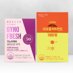 [샤인업 포허 SET]지노프레쉬 질유산균+리포좀 비타민C 1000 : 메디포스트 모비타