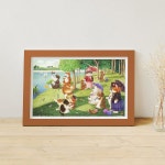 핀투 직소 퍼즐 1000개 - 냥송이 고양이 섬의 일요일 오후 홈 데코 무먼지 간편한 보관을 위한 아름다운 플라스틱 [H3183] : 프라임픽스넘버원