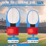 원버드 슬라이딩 미트, 청소년 및 야구 손 보호용 두꺼운 통기성 미트 Blue Youth : Lumeal